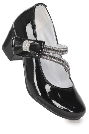 KİKO KİDS AİSHA RUGAN GÜNLÜK KIZ ÇOCUK 4 CM TOPUKLU ABİYE AYAKKABI