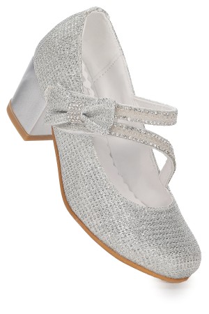 KİKO KİDS AİSHA ÇUPRA GÜNLÜK KIZ ÇOCUK 4 CM TOPUKLU ABİYE AYAKKABI