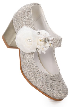 KİKO KİDS ANGELİNA ÇUPRA GÜNLÜK KIZ ÇOCUK 4 CM TOPUKLU ABİYE AYAKKABI