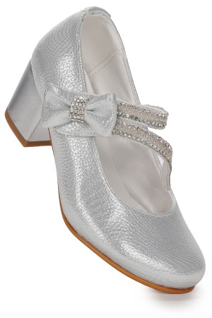 KİKO KİDS AİSHA VAKKO GÜNLÜK KIZ ÇOCUK 4 CM TOPUKLU ABİYE AYAKKABI