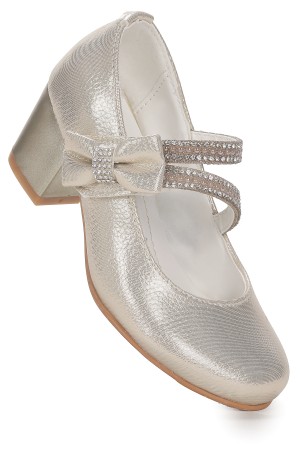 KİKO KİDS AİSHA VAKKO GÜNLÜK KIZ ÇOCUK 4 CM TOPUKLU ABİYE AYAKKABI