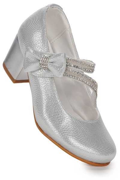 KİKO KİDS AİSHA VAKKO GÜNLÜK KIZ ÇOCUK 4 CM TOPUKLU ABİYE AYAKKABI