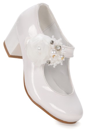 KİKO KİDS ANGELİNA RUGAN GÜNLÜK KIZ ÇOCUK 4 CM TOPUKLU ABİYE AYAKKABI