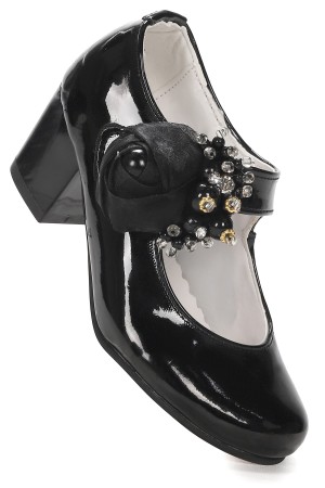 KİKO KİDS ANGELİNA RUGAN GÜNLÜK KIZ ÇOCUK 4 CM TOPUKLU ABİYE AYAKKABI