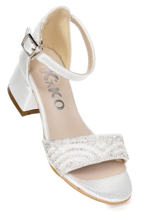 KİKO KİDS HEİDİ VAKKO GÜNLÜK KIZ ÇOCUK 3 CM TOPUKLU SANDALET ABİYE AYAKKABI