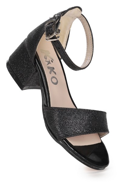 KİKO KİDS ALEXA GÜNLÜK KIZ ÇOCUK 4 CM TOPUKLU SANDALET ABİYE AYAKKABI