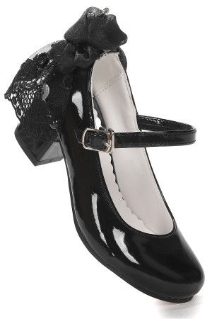 KİKO KİDS CARA RUGAN GÜNLÜK KIZ ÇOCUK 4 CM TOPUKLU ABİYE AYAKKABI