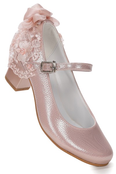 KİKO KİDS CARA VAKKO GÜNLÜK KIZ ÇOCUK 4 CM TOPUKLU ABİYE AYAKKABI