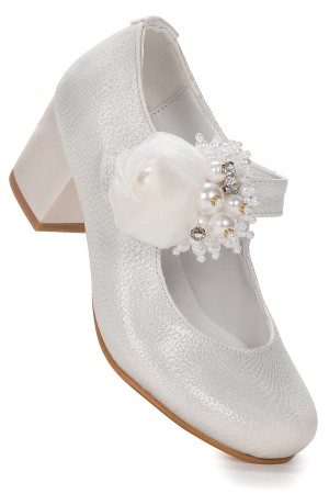 KİKO KİDS ANGELİNA VAKKO GÜNLÜK KIZ ÇOCUK 4 CM TOPUKLU ABİYE AYAKKABI