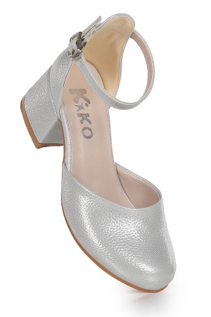 KİKO KİDS ANGELİCA GÜNLÜK KIZ ÇOCUK 3 CM TOPUKLU SANDALET ABİYE AYAKKABI