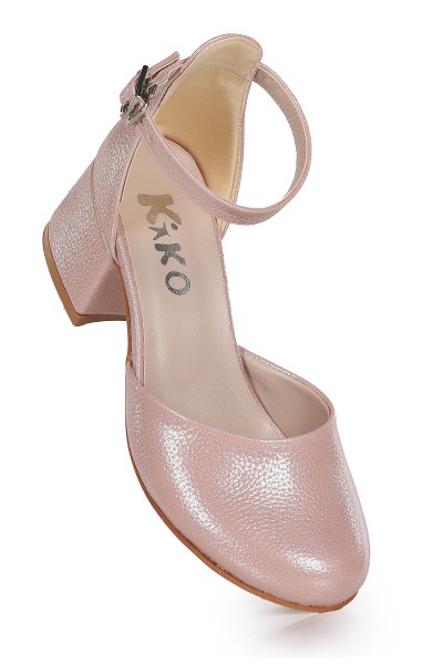 KİKO KİDS ANGELİCA GÜNLÜK KIZ ÇOCUK 3 CM TOPUKLU SANDALET ABİYE AYAKKABI