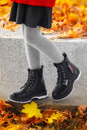 KİKO KİDS FERMUARLI TERMO TABAN KIZ ÇOCUK BOT 623 CİLT