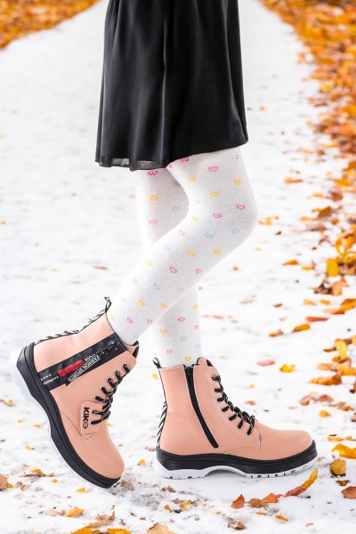 KİKO KİDS FERMUARLI TERMO TABAN KIZ ÇOCUK BOT 623 CİLT