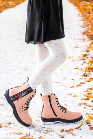 KİKO KİDS FERMUARLI TERMO TABAN KIZ ÇOCUK BOT 623 CİLT