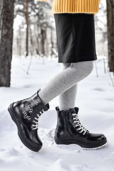 KİKO KİDS TERMO TABAN KIZ ÇOCUK BOT 610-1 ÇATLAK