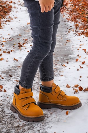 KİKO KİDS CIRTLI ERKEK ÇOCUK BOT AYAKKABI ARZ 3340