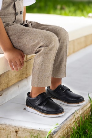 KİKO KİDS CİRCUM CİLT CIRTLI ERKEK ÇOCUK OKUL SÜNNET AYAKKABISI