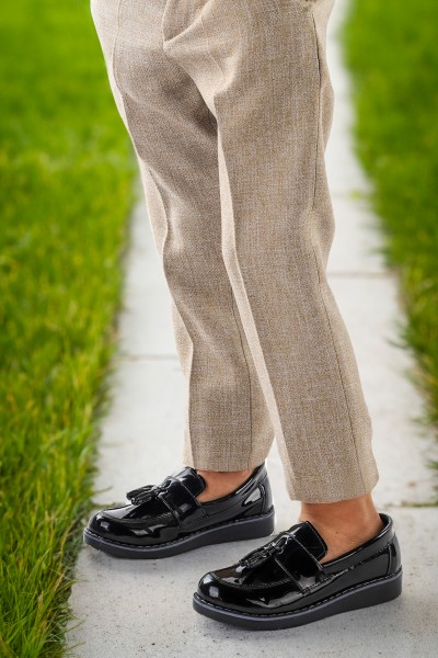 KİKO KİDS CİSİON RUGAN PAPYONLU ERKEK BEBEK SÜNNET AYAKKABISI