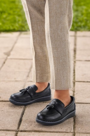 KİKO KİDS CİSİON CİLT PAPYONLU ERKEK BEBEK SÜNNET AYAKKABISI