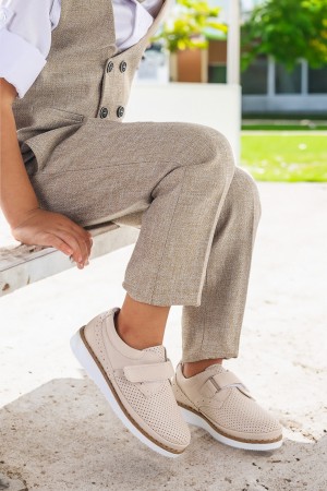 KİKO KİDS CİRCUM CİLT CIRTLI ERKEK BEBEK SÜNNET AYAKKABISI