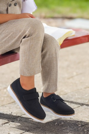 KİKO KİDS CİRCUM NUBUK CIRTLI ERKEK BEBEK SÜNNET AYAKKABISI