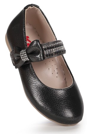 KİKO KİDS CERRY VAKKO CIRTLI KIZ ÇOCUK TAŞLI BABET AYAKKABI