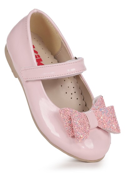 KİKO KİDS CIRTLI FİYONKLU KIZ ÇOCUK BABET AYAKKABI EGE 200 RUGAN