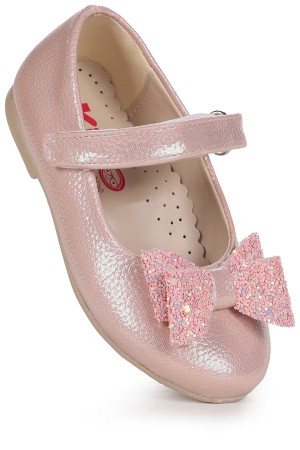 KİKO KİDS CIRTLI FİYONKLU KIZ ÇOCUK BABET AYAKKABI EGE 200 VAKKO