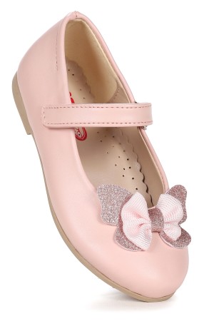 KİKO KİDS TAŞLI CIRTLI KIZ ÇOCUK FİYONKLU BABET AYAKKABI EGE 204 CİLT