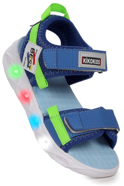 KİKO KİDS 100 IŞIKLI KIZ/ERKEK ÇOCUK CIRTLI SANDALET AYAKKABI 100
