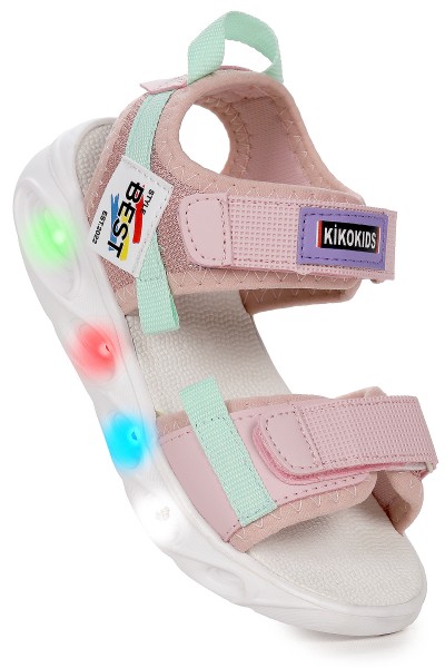 KİKO KİDS 100 IŞIKLI KIZ/ERKEK ÇOCUK CIRTLI SANDALET AYAKKABI 100