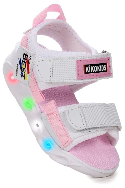 KİKO KİDS 100 IŞIKLI KIZ/ERKEK ÇOCUK CIRTLI SANDALET AYAKKABI 100