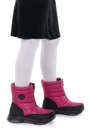 KİKO KİDS SUMO FERMUARLI KIZ ÇOCUK KAR BOTU