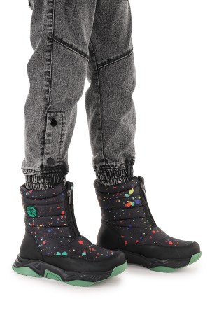 KİKO KİDS MARS FERMUARLI ERKEK ÇOCUK KAR BOTU