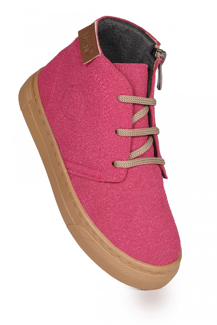 KİKO KİDS HOMER FERMUARLI KIZ ÇOCUK GÜNLÜK BOT AYAKKABI