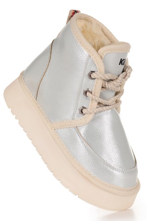 KİKO KİDS BUCK CİLT BAĞCIKLI KIZ ÇOCUK BOT AYAKKABI