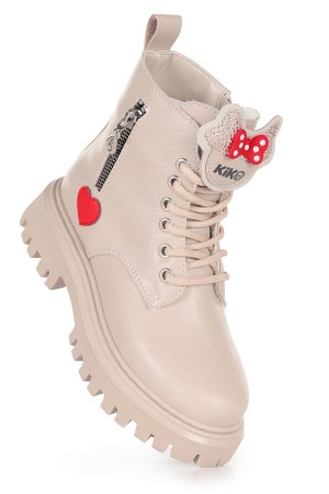 KİKO KİDS BELLA GÜNLÜK FERMUARLI KIZ ÇOCUK BOT AYAKKABI