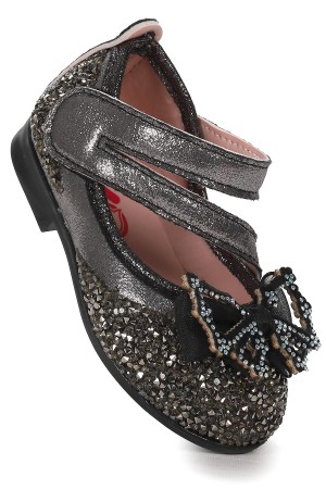 KİKO KİDS MAENA VAKKO CIRTLI FİYONKLU KIZ BEBEK BABET AYAKKABI