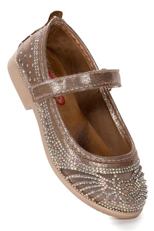 KİKO KİDS VAKKO CIRTLI KIZ ÇOCUK BABET AYAKKABI ARÇ 06