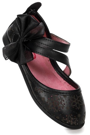 KİKO KİDS CİLT LAZERLİ KIZ ÇOCUK BABET AYAKKABI ARÇ 09