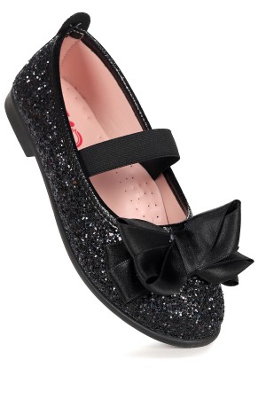 KİKO KİDS PANI CAM KIRIĞI FİYONK LASTİKLİ KIZ ÇOCUK BABET AYAKKABI