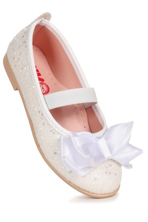 KİKO KİDS PANI CAM KIRIĞI FİYONK LASTİKLİ KIZ ÇOCUK BABET AYAKKABI