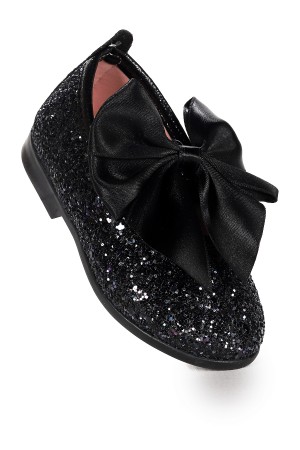 KİKO KİDS TARİ CAM KIRIĞI FİYONK LASTİKLİ KIZ BEBEK BABET AYAKKABI