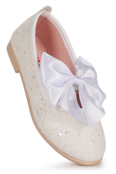 KİKO KİDS TARİ CAM KIRIĞI FİYONK LASTİKLİ KIZ ÇOCUK BABET AYAKKABI