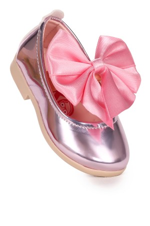 KİKO KİDS TARİ AYNA FİYONK LASTİKLİ KIZ BEBEK BABET AYAKKABI