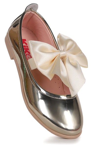 KİKO KİDS TARİ AYNA FİYONK LASTİKLİ KIZ ÇOCUK BABET AYAKKABI