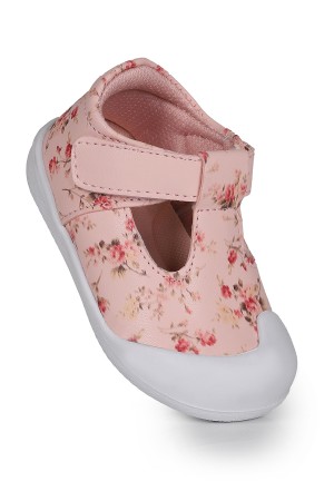 KİKO KİDS FLOWER CIRTLI KIZ BEBEK İLK ADIM PANDUF AYAKKABI