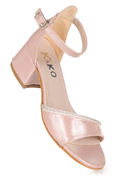 KİKO KİDS ELOS VAKKO GÜNLÜK KIZ ÇOCUK 4 CM TOPUKLU SANDALET AYAKKABI