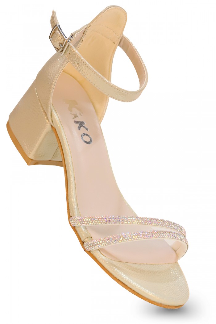 KİKO KİDS SONA GÜNLÜK KIZ ÇOCUK 4 CM TOPUKLU SANDALET AYAKKABI