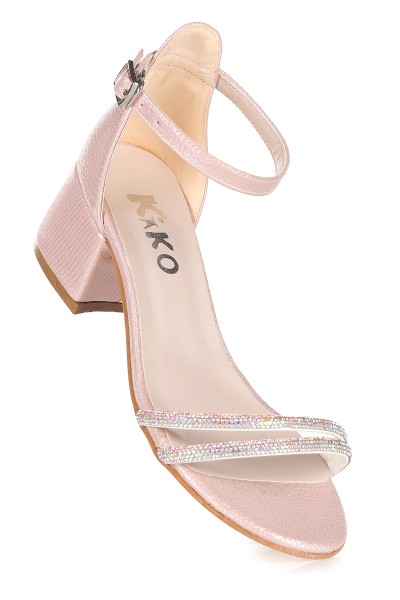 KİKO KİDS SONA GÜNLÜK KIZ ÇOCUK 4 CM TOPUKLU SANDALET AYAKKABI